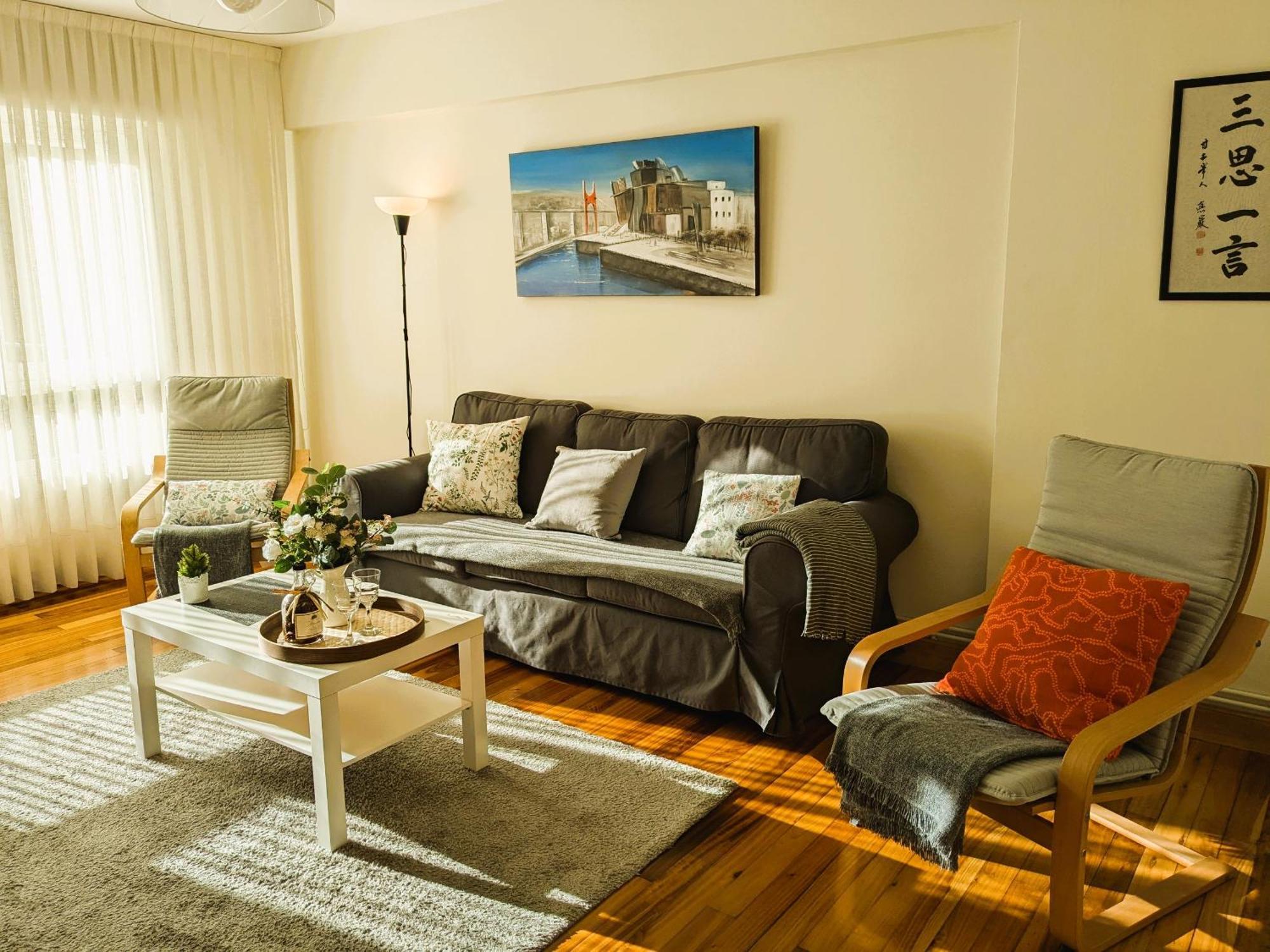 Apartamento Portugalete Gran Bilbao 3 Dormitorios - 3 Bedrooms Екстериор снимка